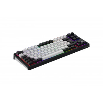 HATOR Skyfall 80 MAG ULTIMA 8K wireless clavier Gaming USB + RF Wireless + Bluetooth QWERTY Anglais britannique Noir, Blanc