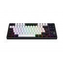 HATOR Skyfall 80 MAG ULTIMA 8K wireless clavier Gaming USB + RF Wireless + Bluetooth QWERTY Anglais britannique Noir, Blanc