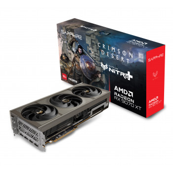 Sapphire NITRO+ AMD Radeon RX 9070 XT OC Crimson Desert Edition 16 Go GDDR6