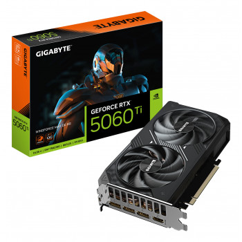 GIGABYTE GeForce RTX 5060 Ti WINDFORCE MAX OC 8G Carte Graphique – 8 Go GDDR7, 128 bits, PCI-E 5.0, 2587 MHz Fréquence du