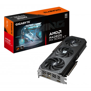 GIGABYTE Radeon RX 9060 XT GAMING 8G Carte Graphique - 8GB GDDR6, 128bit, PCI-E 5.0, 3130 MHz Fréquence du cœur, 2 x