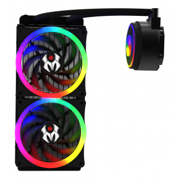 MRed AIRW-24 système de refroidissement d’ordinateur Processeur Kit de refroidissement du liquide 12 cm Noir 1 pièce(s)