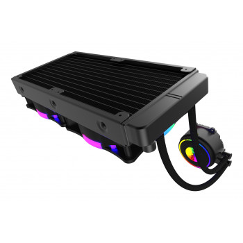 MRed AIRW-24 système de refroidissement d’ordinateur Processeur Kit de refroidissement du liquide 12 cm Noir 1 pièce(s)