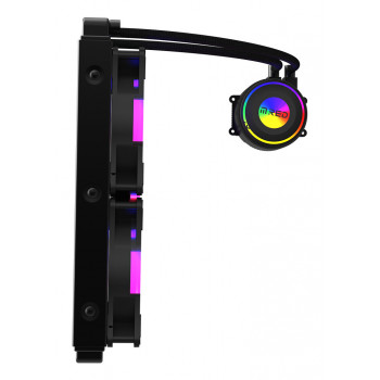 MRed AIRW-24 système de refroidissement d’ordinateur Processeur Kit de refroidissement du liquide 12 cm Noir 1 pièce(s)