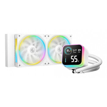 DeepCool LQ240 White Processeur Kit de refroidissement du liquide 12 cm Blanc 1 pièce(s)