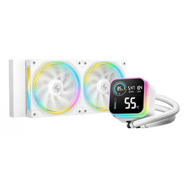 DeepCool LQ240 White Processeur Kit de refroidissement du liquide 12 cm Blanc 1 pièce(s)