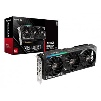Asrock Challenger RX 9070 XT AMD Radeon RX 9070 XT 16 Go GDDR6