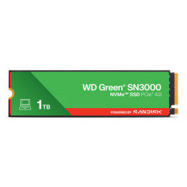SanDisk Green WD SN3000 NVMe 1 To M.2 PCI Express 4.0 QLC 3D NAND