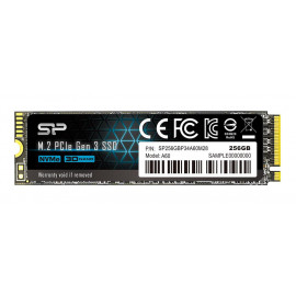 Silicon Power P34A60 256 Go M.2 PCI Express NVMe SLC
