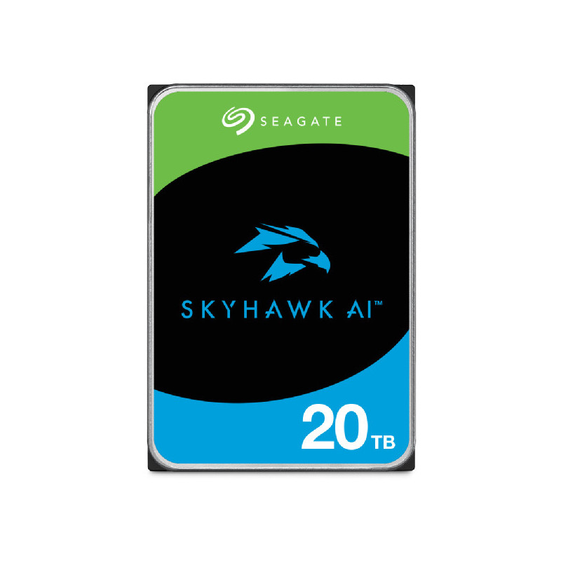 Seagate SkyHawk AI disque dur 20 To 7200 tr min 512 Mo 3.5" Série ATA III