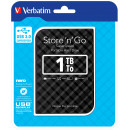 Verbatim Disque dur portable USB Store 'n' Go 3.0, 1 To, noir