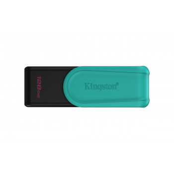 Kingston Technology DataTraveler 128GB Portable USB 3.2 Gen 1 Exodia S (Noir Turquoise)
