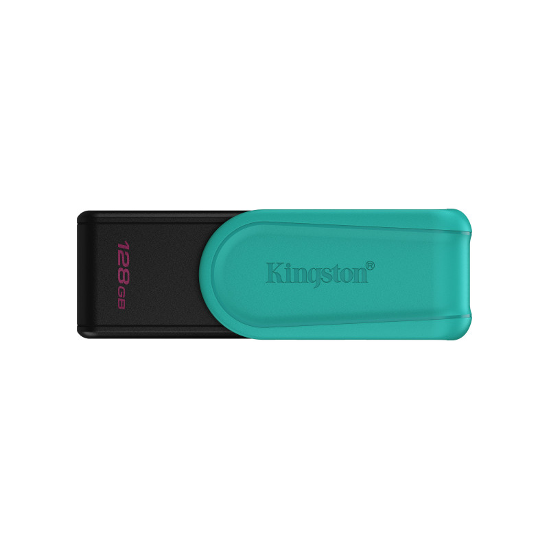 Kingston Technology DataTraveler 128GB Portable USB 3.2 Gen 1 Exodia S (Noir Turquoise)