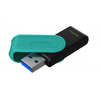 Kingston Technology DataTraveler 128GB Portable USB 3.2 Gen 1 Exodia S (Noir Turquoise)