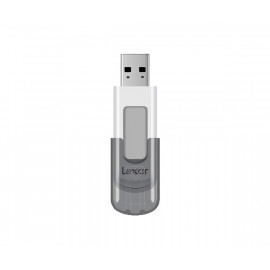 Lexar JumpDrive V100 lecteur USB flash 64 Go USB Type-A 3.2 Gen 1 (3.1 Gen 1) Gris, Blanc
