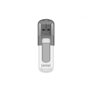 Lexar JumpDrive V100 lecteur USB flash 64 Go USB Type-A 3.2 Gen 1 (3.1 Gen 1) Gris, Blanc