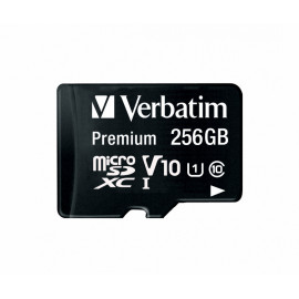 Verbatim Premium U1 256 Go MicroSDXC UHS-I Classe 10