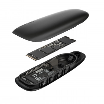 ASUS COBBLE Black (ESD-A1A BLK) Enceinte ssd Noir M.2