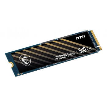 MSI Spatium M450 PCIe 4.0 NVMe M.2 500GB V1 500 Go PCI Express 4.0 3D NAND