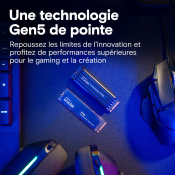 Crucial T710 1 To M.2 PCI Express 5.0 NVMe