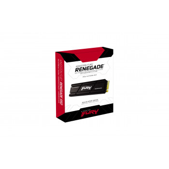 Kingston Technology 2000G RENEGADE PCIe 4.0 NVMe SSD W  Radiateur de dissipation thermique