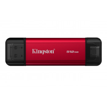 Kingston Technology 512GB Dual USB-A C Portable SSD, Up to 1050MB s USB 3.2 Gen 2