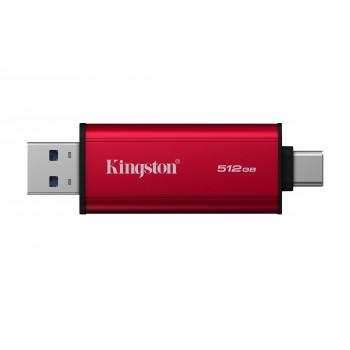 Kingston Technology 512GB Dual USB-A C Portable SSD, Up to 1050MB s USB 3.2 Gen 2