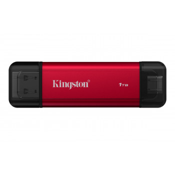 Kingston Technology 1TB Dual USB-A C Portable SSD, Up to 1050MB s USB 3.2 Gen 2