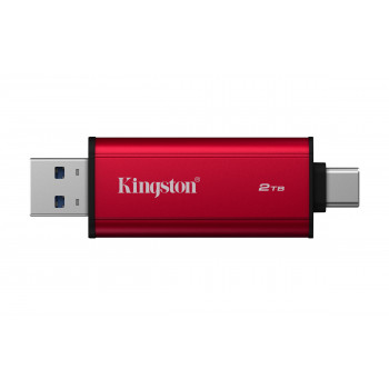 Kingston Technology 2TB Dual USB-A C Portable SSD, Up to 1050MB s USB 3.2 Gen 2