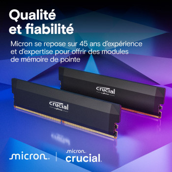 Crucial Pro CP2K32G64C40U5B module de mémoire 64 Go 2 x 32 Go DDR5 288-pin DIMM