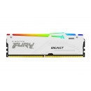 Kingston Technology FURY Beast 16GB 6000MT s DDR5 CL36 DIMM White RGB EXPO