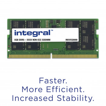 Integral IN5V16GNHRBX module de mémoire 16 Go 1 x 16 Go DDR5 262-pin SO-DIMM