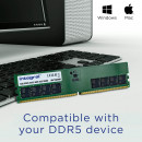 Integral IN5T8GNJWDX module de mémoire 8 Go 1 x 8 Go DDR5 288-pin DIMM