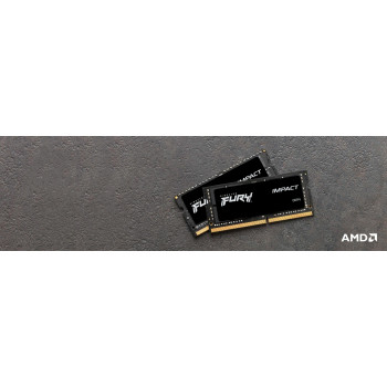 Kingston Technology FURY 8GB 3200MT s DDR4 CL20 SODIMM Impact