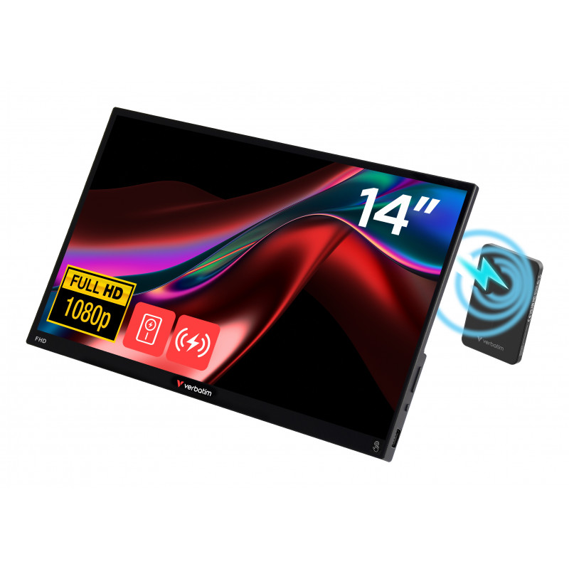 Verbatim Moniteur portable à écran tactile Light 14"