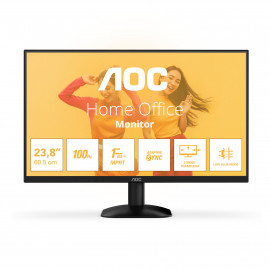 AOC B3 24B35HM2 écran plat de PC 60,5 cm (23.8") 1920 x 1080 pixels Full HD LED Noir