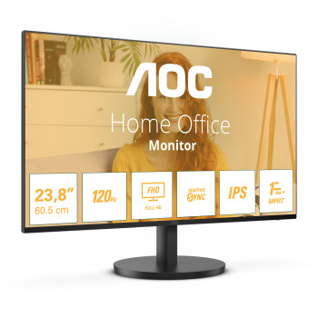 AOC 24B3HA2 écran plat de PC 60,5 cm (23.8") 1920 x 1080 pixels Full HD LED Noir