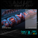 GIGABYTE GS25F2 Écran Gaming 25" FHD - 1920 x 1080, 200Hz, 1ms, 300 cd m², Display HDR 10, HDMI 2.0, DisplayPort 1.4