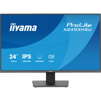 iiyama ProLite X2493HSU-B1 écran plat de PC 60,5 cm (23.8") 1920 x 1080 pixels Full HD LED Noir