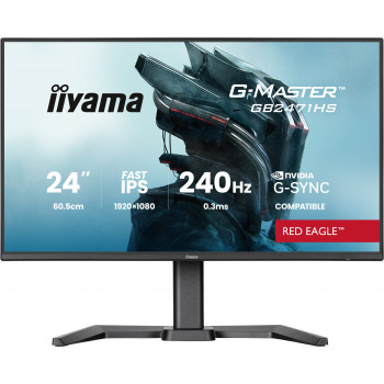 iiyama G-MASTER GB2471HS-B1 écran plat de PC 60,5 cm (23.8") 1920 x 1080 pixels Full HD Noir