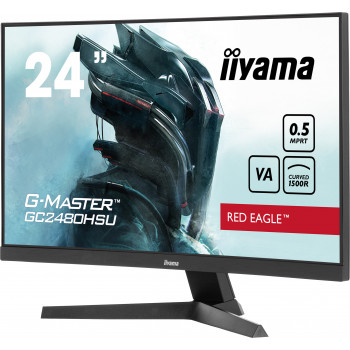 iiyama G-MASTER GC2480HSU-B1 écran plat de PC 59,9 cm (23.6") 1920 x 1080 pixels Full HD LED Noir