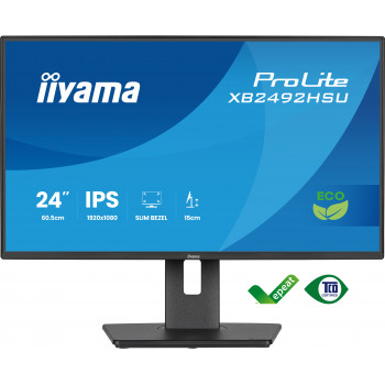 iiyama ProLite XB2492HSU-B1 écran plat de PC 61 cm (24") 1920 x 1080 pixels Full HD LED Noir