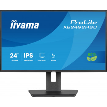 iiyama ProLite XB2492HSU-B1 écran plat de PC 61 cm (24") 1920 x 1080 pixels Full HD LED Noir