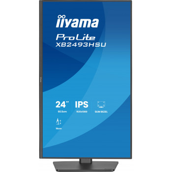 iiyama ProLite XB2493HSU-B1 écran plat de PC 60,5 cm (23.8") 1920 x 1080 pixels Full HD LED Noir