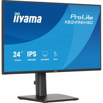iiyama ProLite XB2496HSC-B1 écran plat de PC 60,5 cm (23.8") 1920 x 1080 pixels Full HD LED Noir