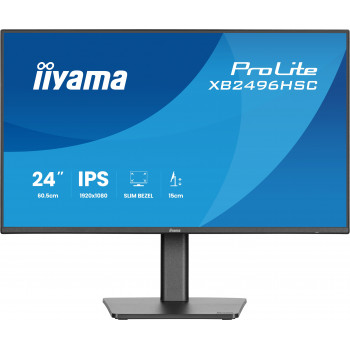 iiyama ProLite XB2496HSC-B1 écran plat de PC 60,5 cm (23.8") 1920 x 1080 pixels Full HD LED Noir