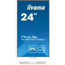 iiyama ProLite XUB2497HSU-W2 écran plat de PC 60,5 cm (23.8") 1920 x 1080 pixels Full HD LED Blanc