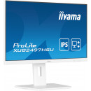 iiyama ProLite XUB2497HSU-W2 écran plat de PC 60,5 cm (23.8") 1920 x 1080 pixels Full HD LED Blanc