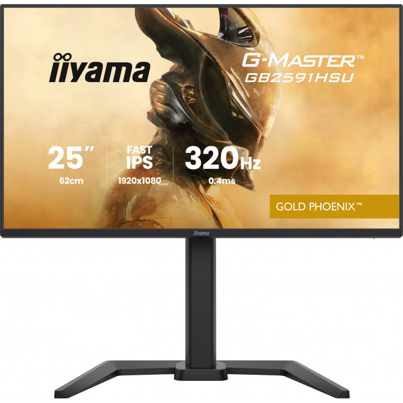 iiyama G-MASTER GB2591HSU-B1 écran plat de PC 62,2 cm (24.5") 1920 x 1080 pixels Full HD LED Noir