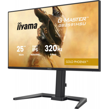 iiyama G-MASTER GB2591HSU-B1 écran plat de PC 62,2 cm (24.5") 1920 x 1080 pixels Full HD LED Noir